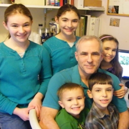 James Beane and children